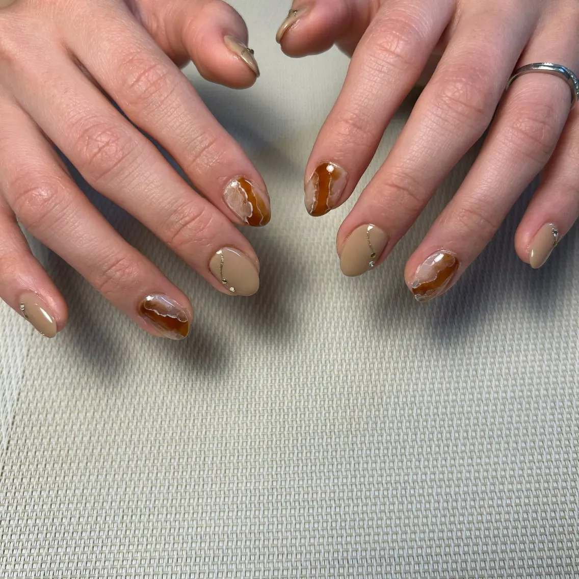 ネイル ニュアンスネイル A I R I ♡のネイルデザイン