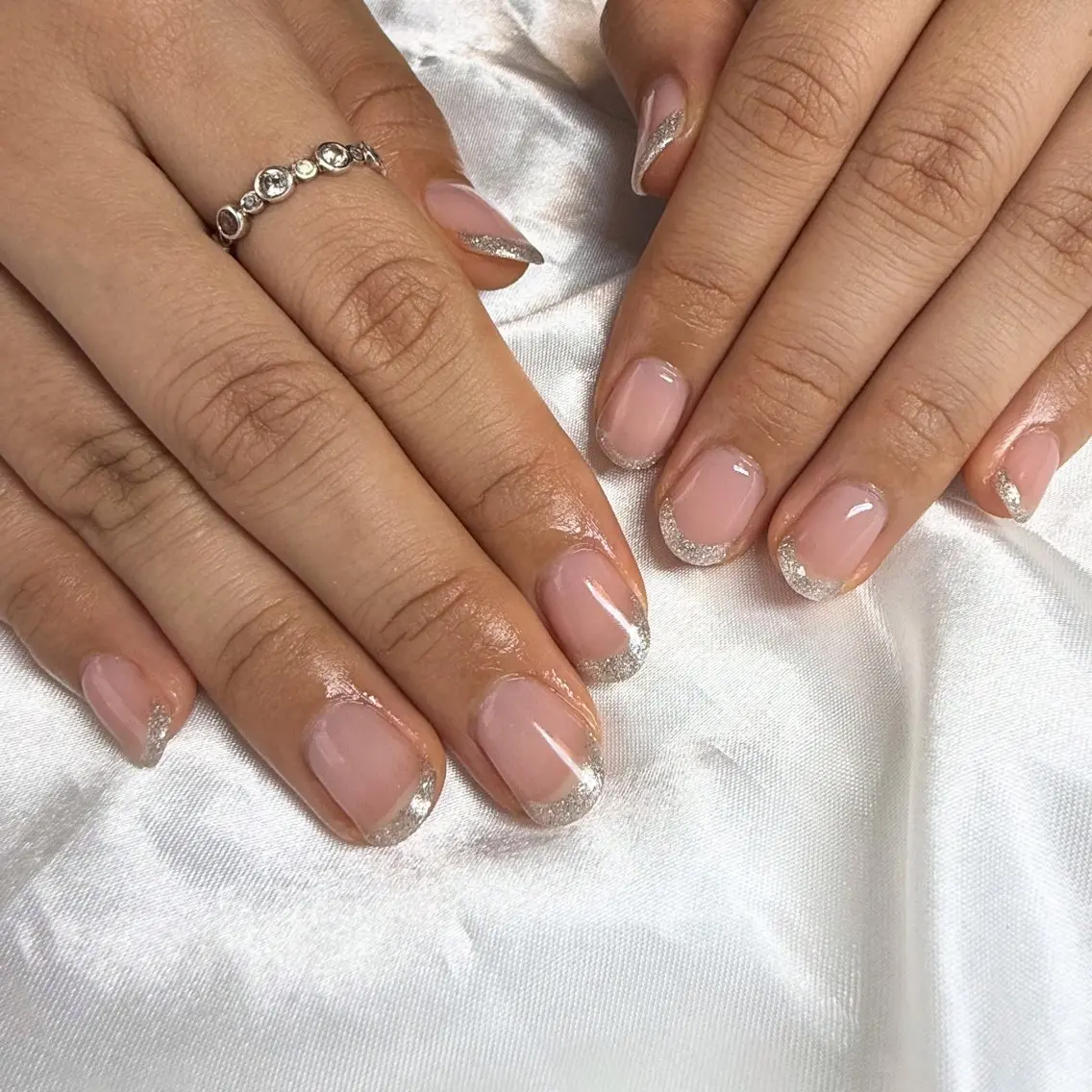 ネイル フレンチネイル ハンドネイル bylily yuriのネイルデザイン