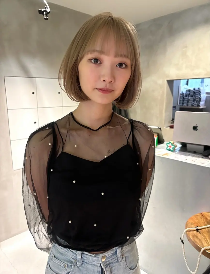 🪽‪《艶感カラー》🪽‪2cm以上ブリーチリタッチ+オンカラーで艶々カラー.•♬の写真