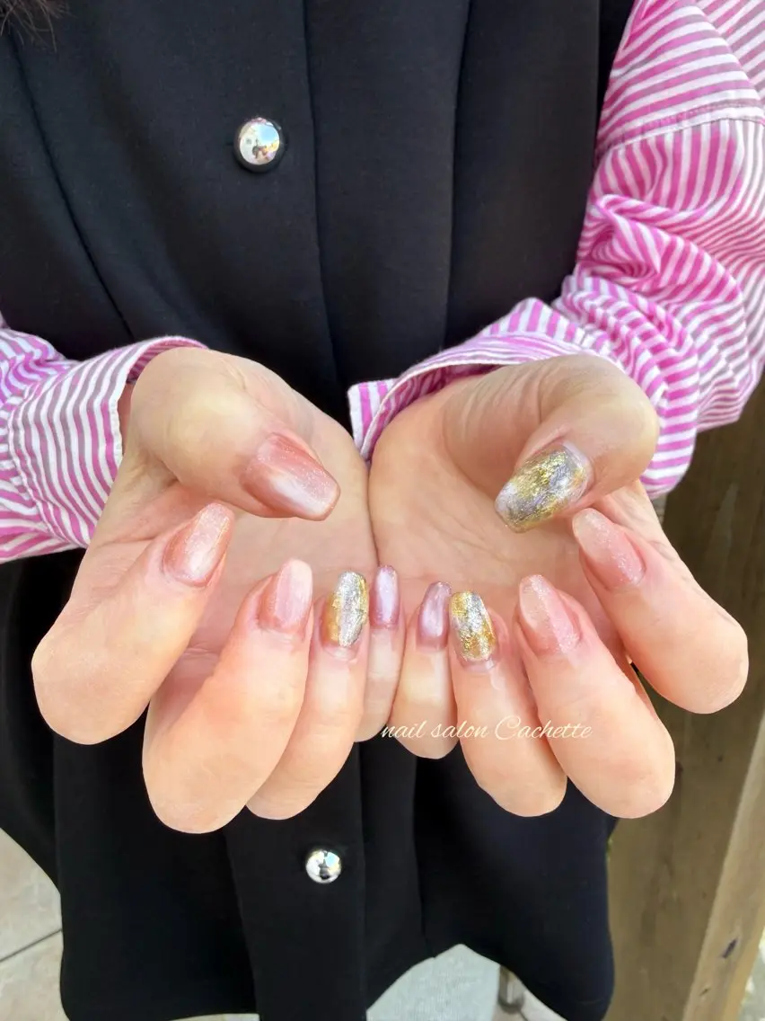 ネイル ハンドネイル ✧Cachette✧ YUKARIのネイルデザイン