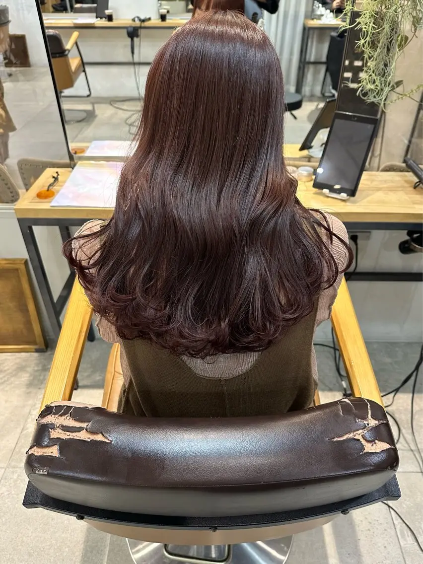 カット＋ケアカラー＋4stepプレミアムトリートメント＋炭酸ヘッドスパ🫧の写真