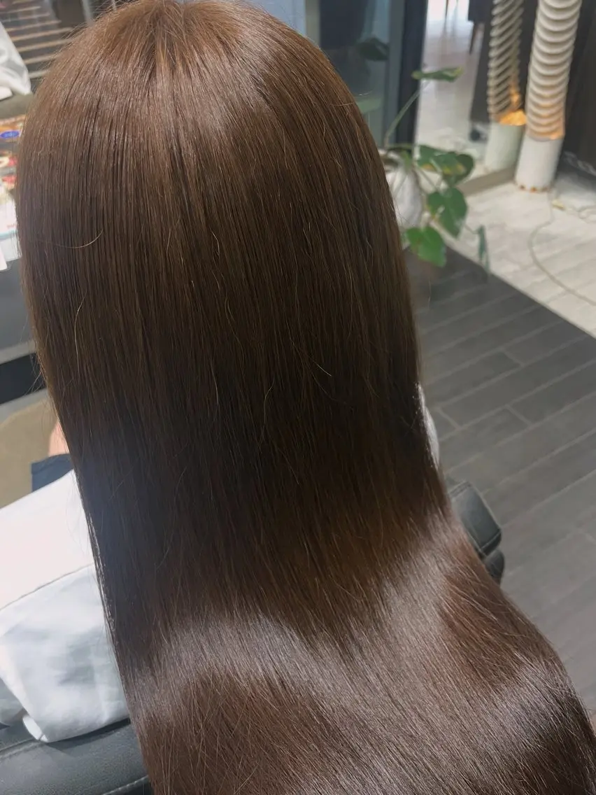 ロング 髪質改善 ヘアプロデュース aromaのヘアスタイル