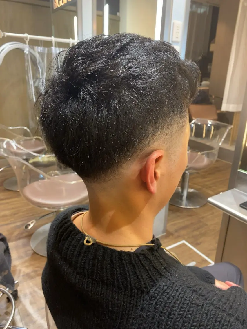 メンズ フェードカット 谷口 雅門のヘアスタイル