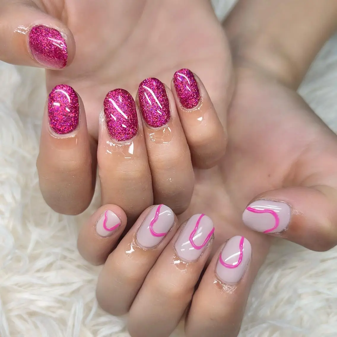 ネイル ハンドネイル 【Yappy🌈】 💖P-tanaのネイルデザイン