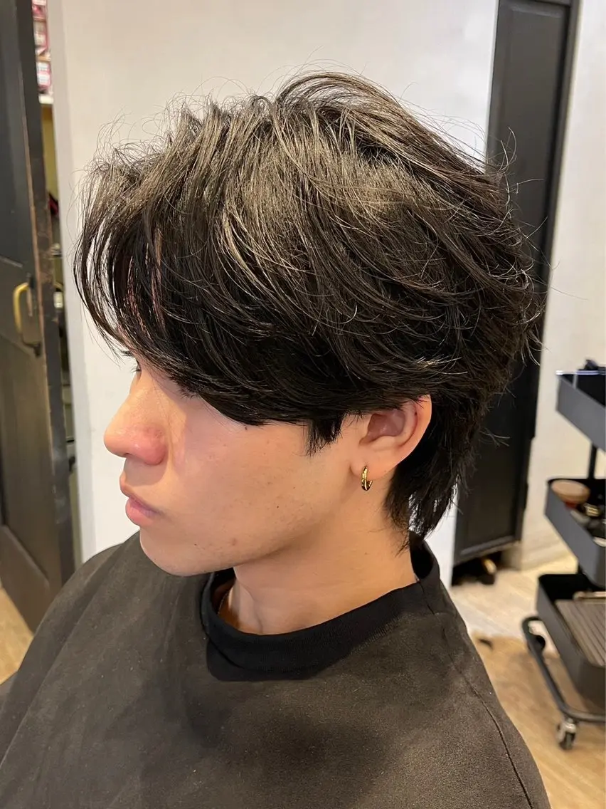 パーマ メンズ メンズ特化ニュアンス パーマ RYOのヘアスタイル