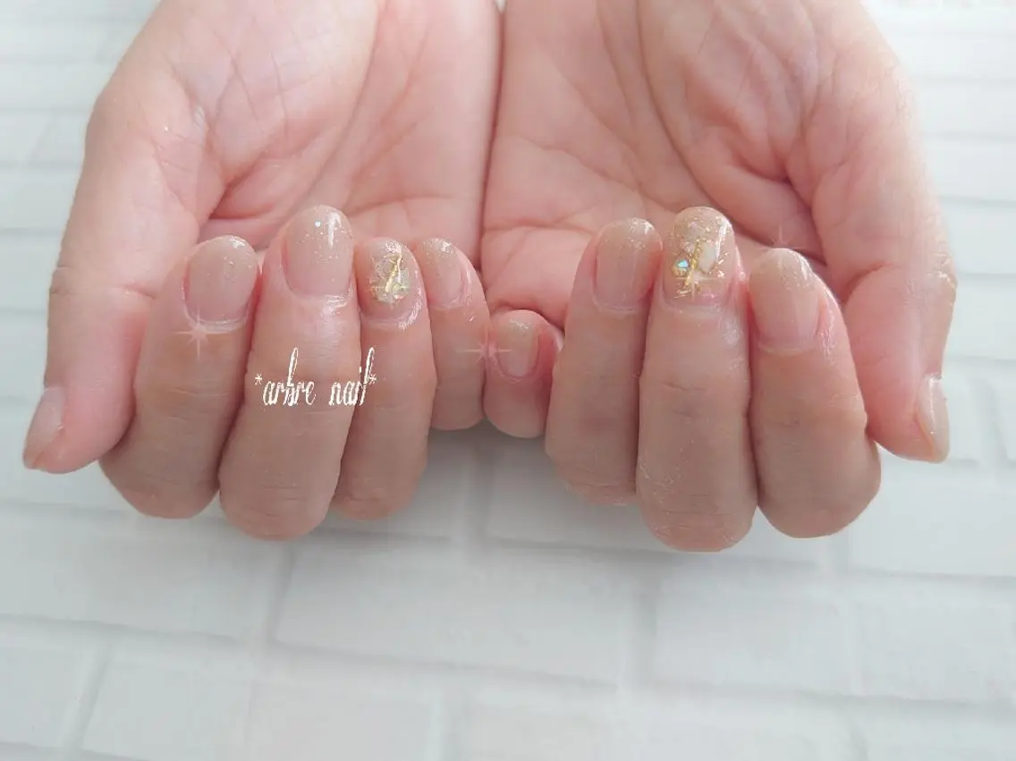 ネイル ✯.。 arbre nail 。✯.のネイルデザイン
