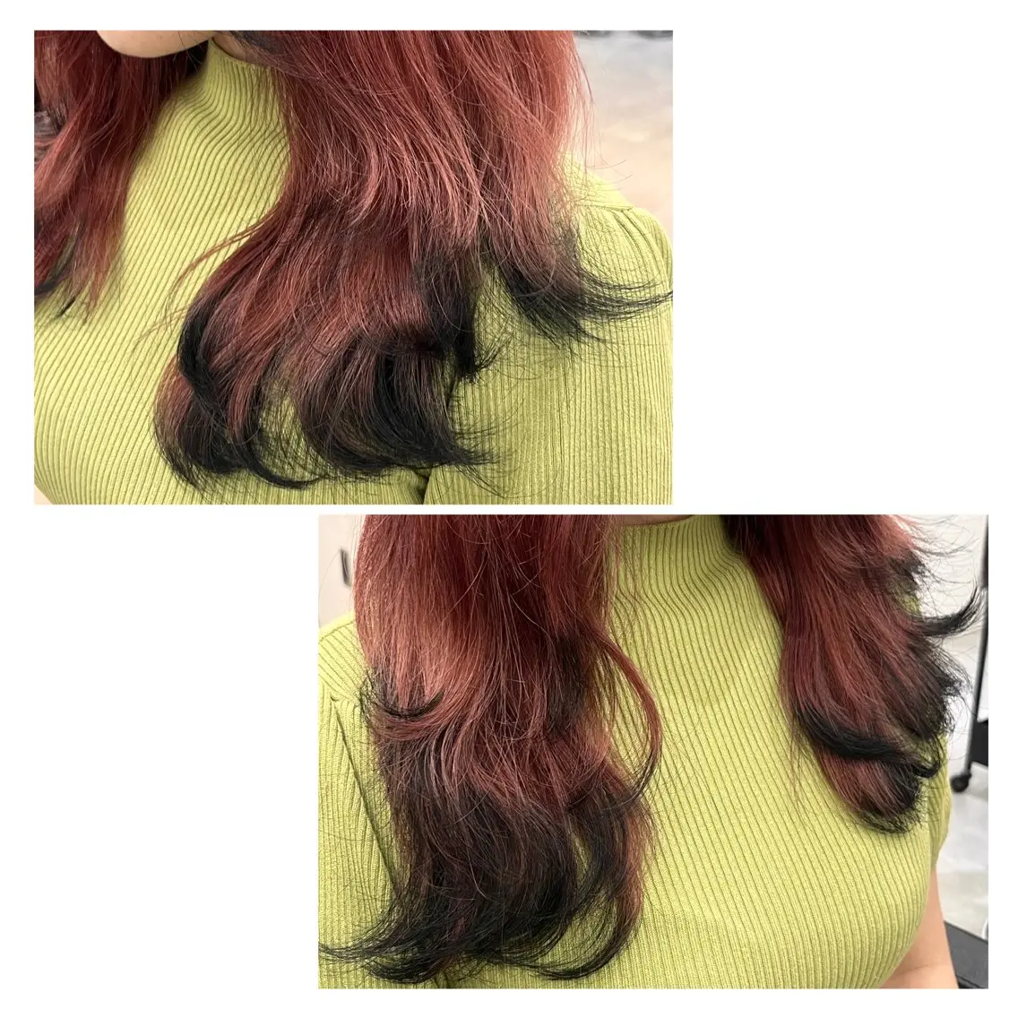 セミロング カラー デザインカラー ヘアカラー トリートメント MAKO ❤️🔥NEXTのヘアスタイル