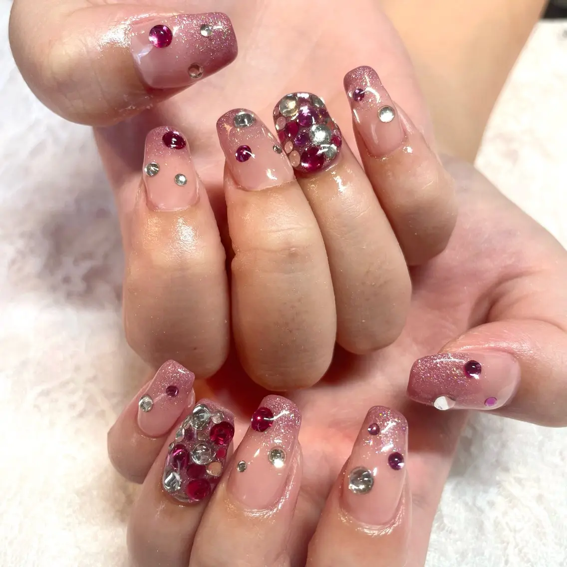 ネイル ハンドネイル Nail ヌシん家 AKANEのネイルデザイン