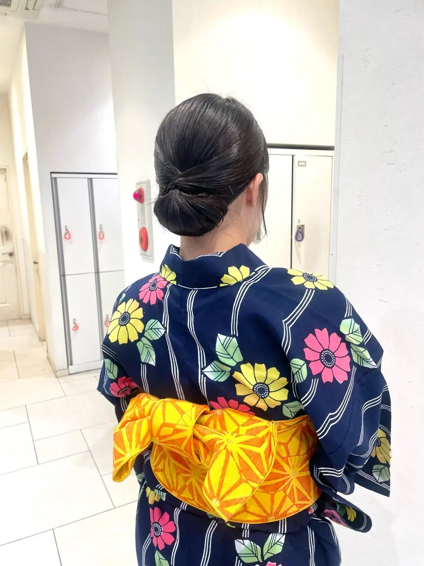 ヘアアレンジ 浴衣 着付け このみ/透明感カラー /ヘアアレンジ🫧のヘアスタイル