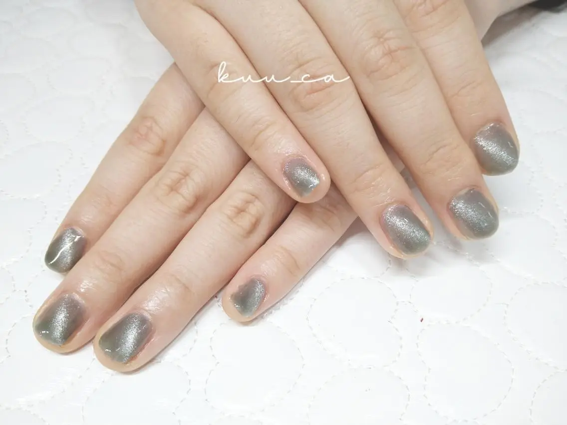ネイル マグネットネイル nailsalon Natuのネイルデザイン