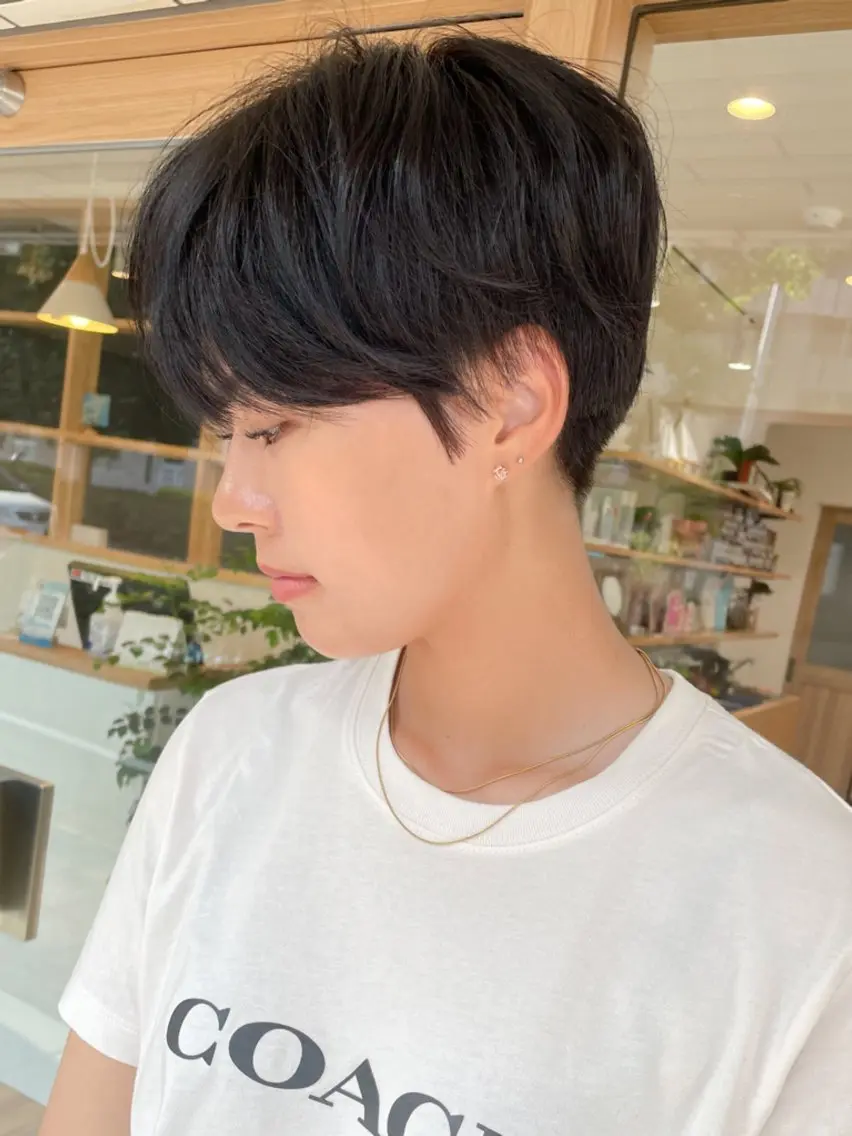 ショート ハンサムショート ショートヘア ⭐️バッサリカット モデル募集⭐️佐野のヘアスタイル