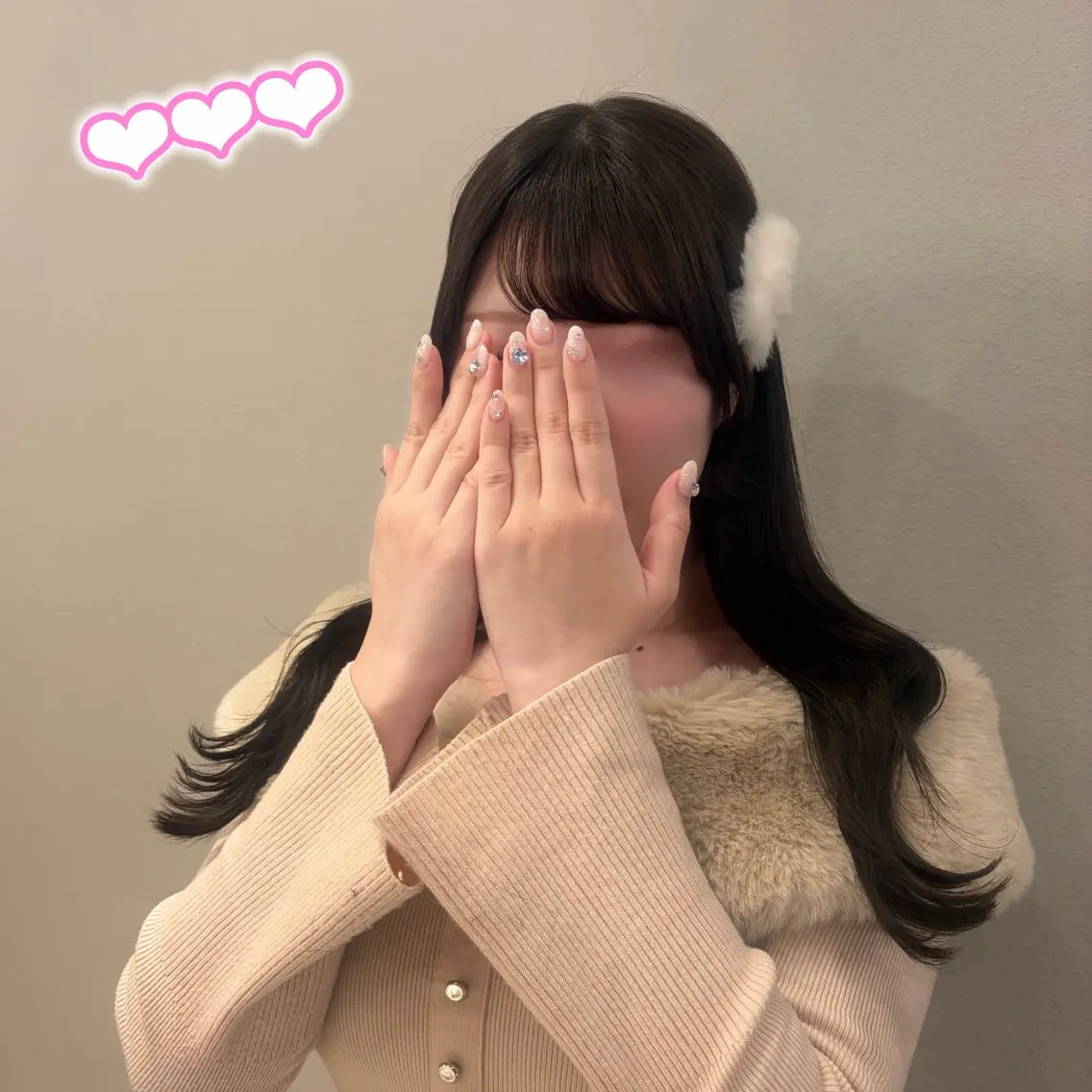 ロング カラー アッシュ アッシュブラウン ブラウンカラー 顔周りカット カット ヘアカラー 顔周り/ガーリー /ヘアメ/あつはのヘアスタイル