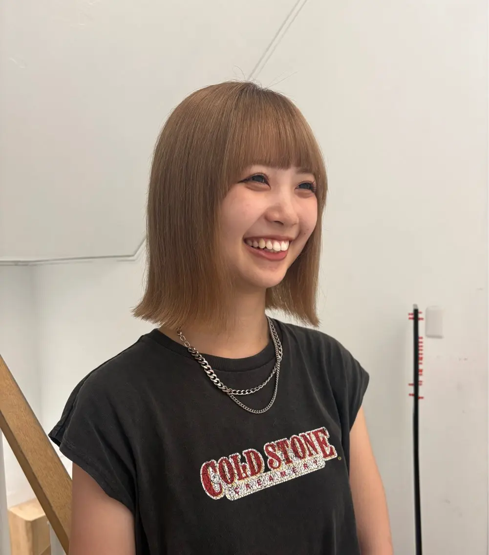 ショート ボブ 外ハネヘア e.n.u烏丸 / ｲﾂｷのヘアスタイル