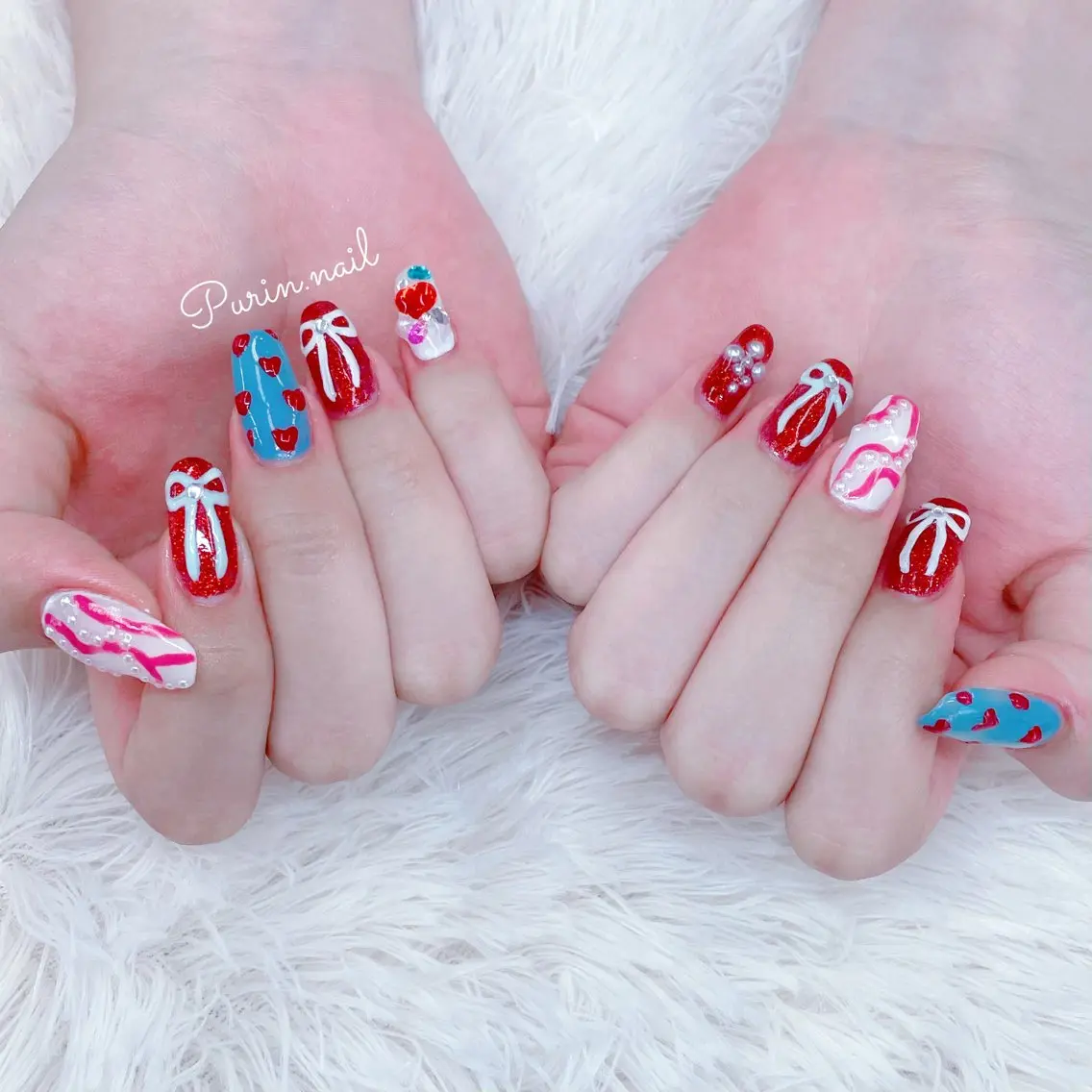 ネイル ハンドネイル Nails by Purin🍮のネイルデザイン