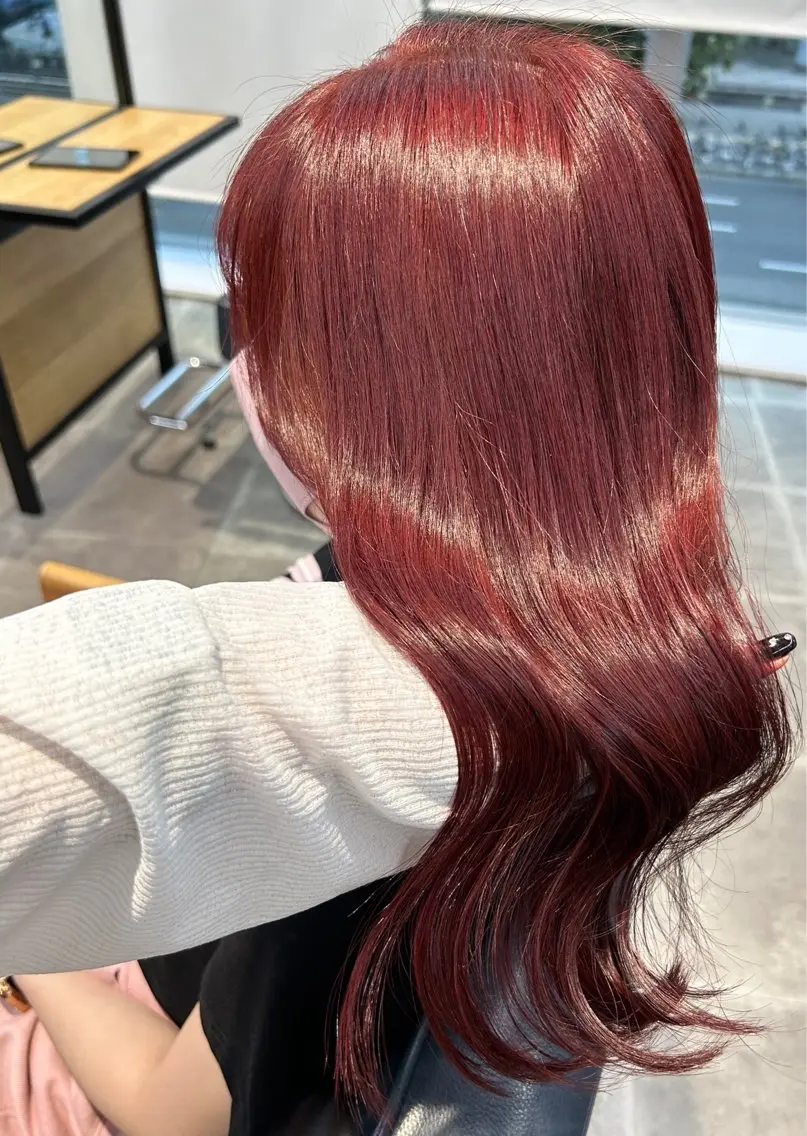 🫧ケアダブルカラー🫧(ブリーチなし)+トリートメント付きの写真