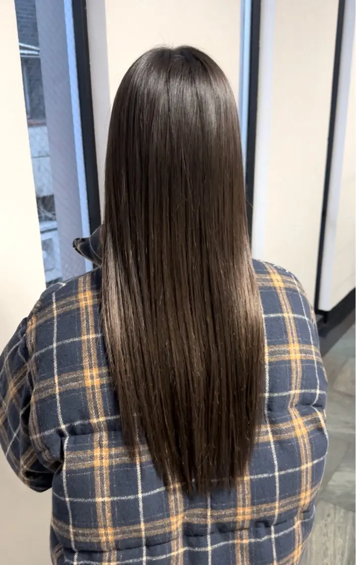 ロング シールエクステ エクステ エクステ MOURI CHISATOのヘアスタイル