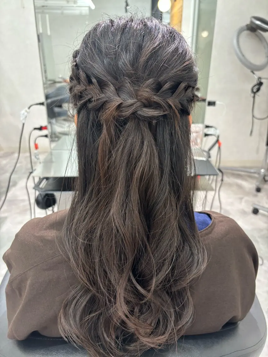 ヘアアレンジ 中西 未久のヘアスタイル