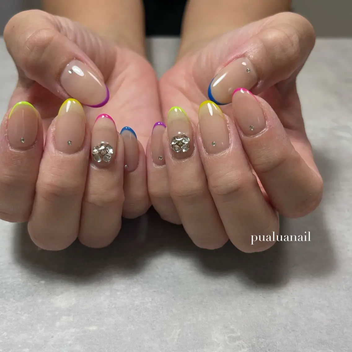 ネイル ハンドネイル pualua miharuのネイルデザイン