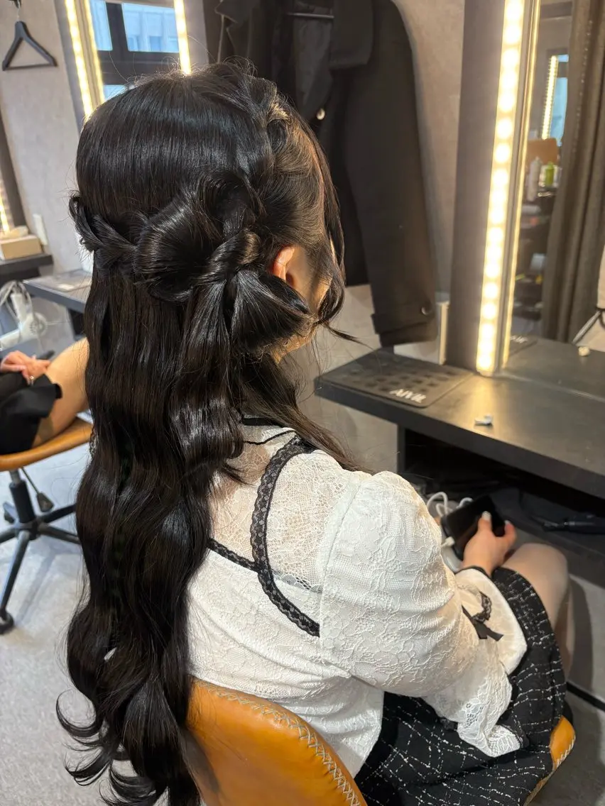 ヘアアレンジ ヘアメイク スーのヘアスタイル