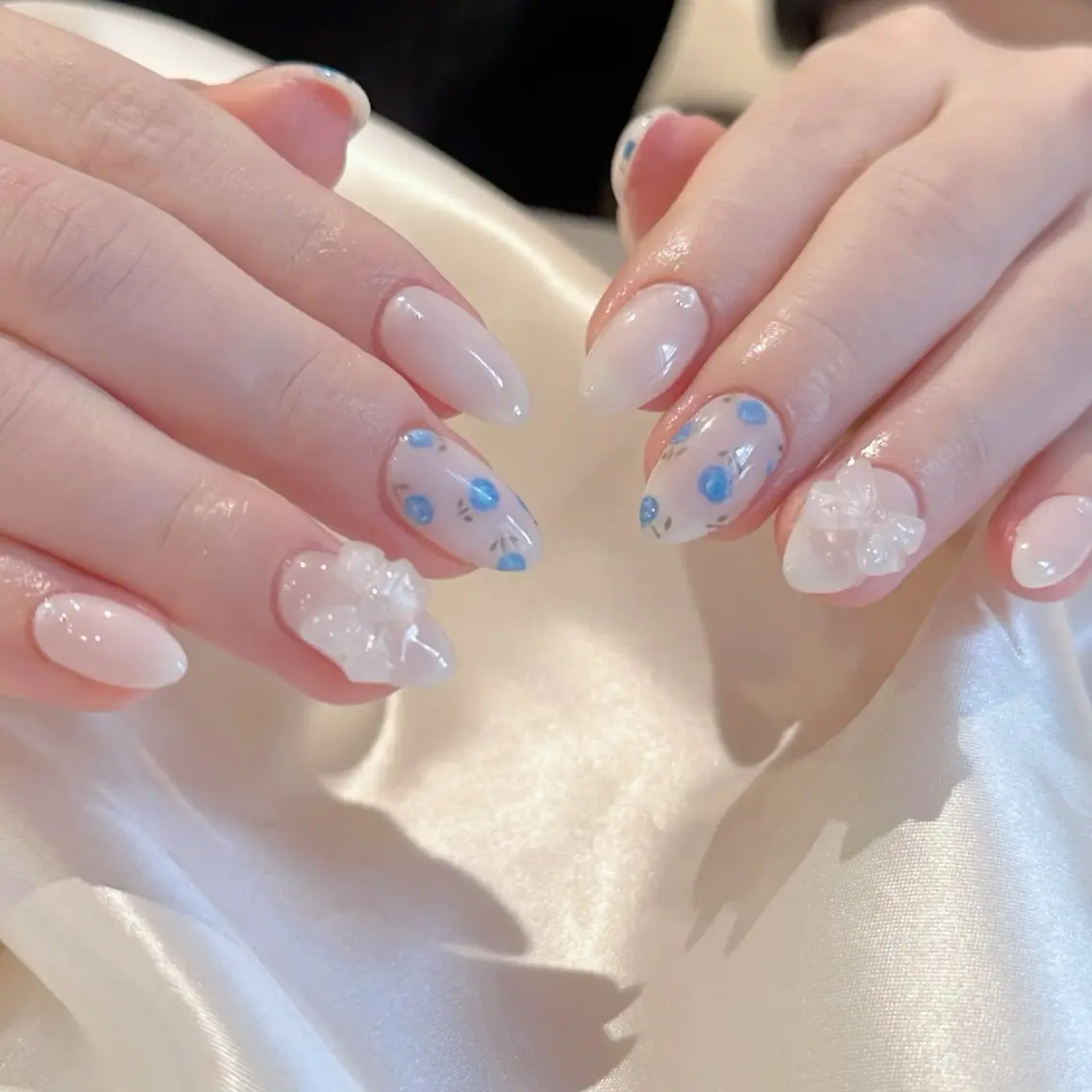 ネイル ハンドネイル ℝ𝕌𝕂𝔸 ✿のネイルデザイン