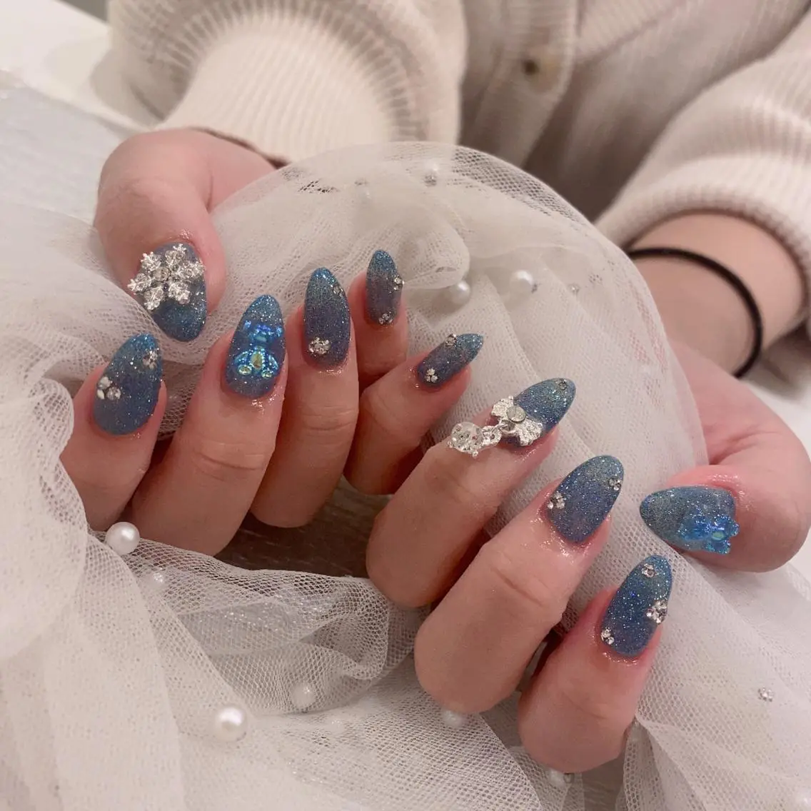 ネイル ハンドネイル Tinaネイル 難波のネイルデザイン