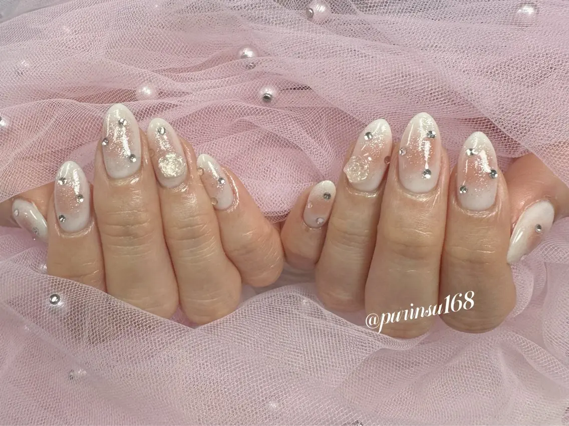 ネイル ハンドネイル 🎀ネイルサロン RIRI🎀のネイルデザイン