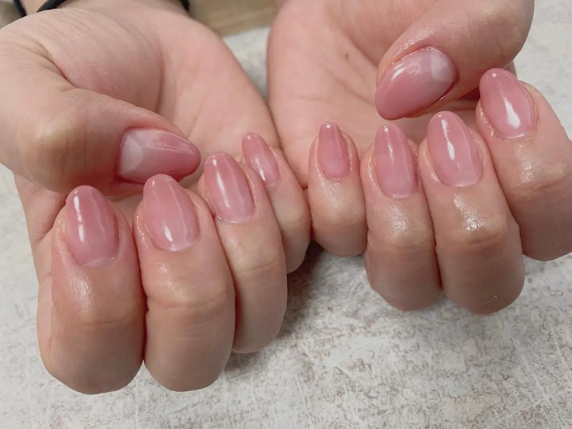 ネイル グラデーション 春ネイル mogunail &blowのネイルデザイン