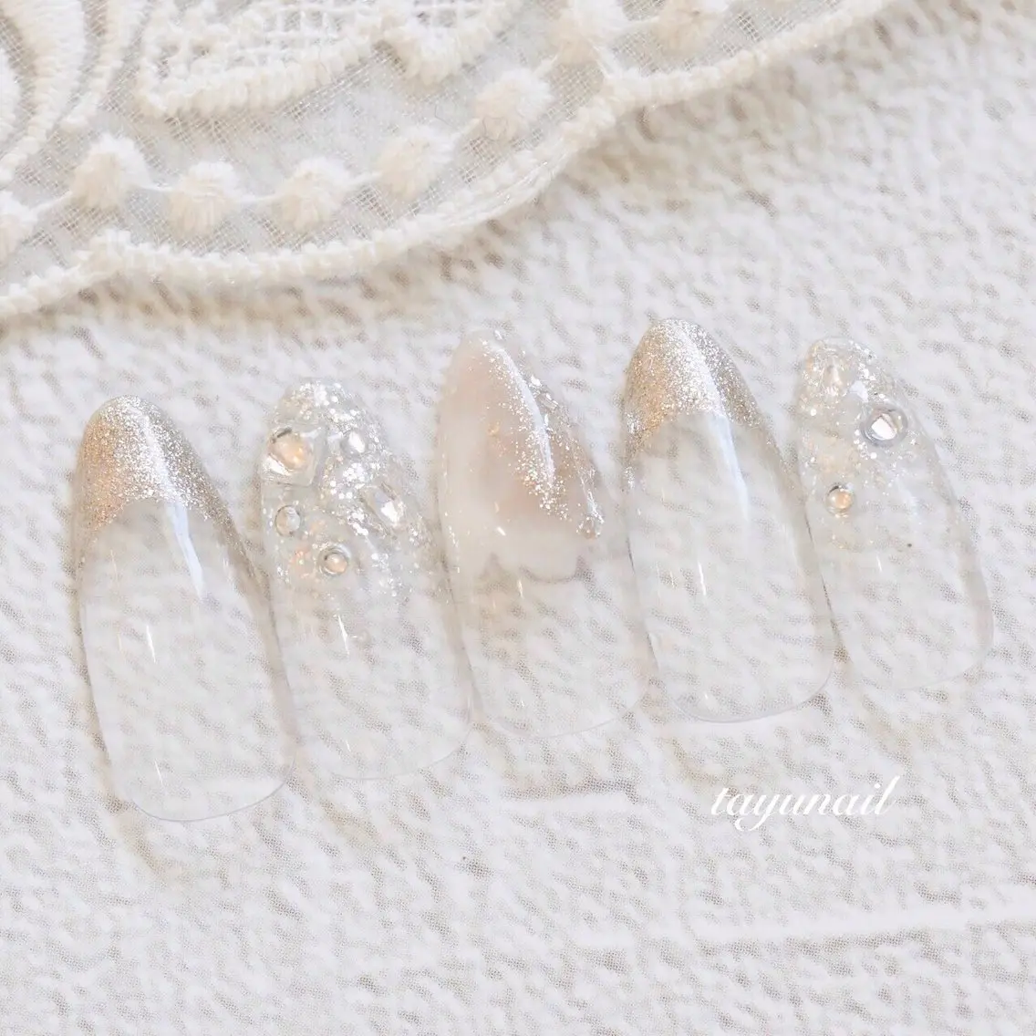 ネイル アートネイル ジェルネイル パラジェル ハンドネイル ネイルサロン 【たゆnail】のネイルデザイン