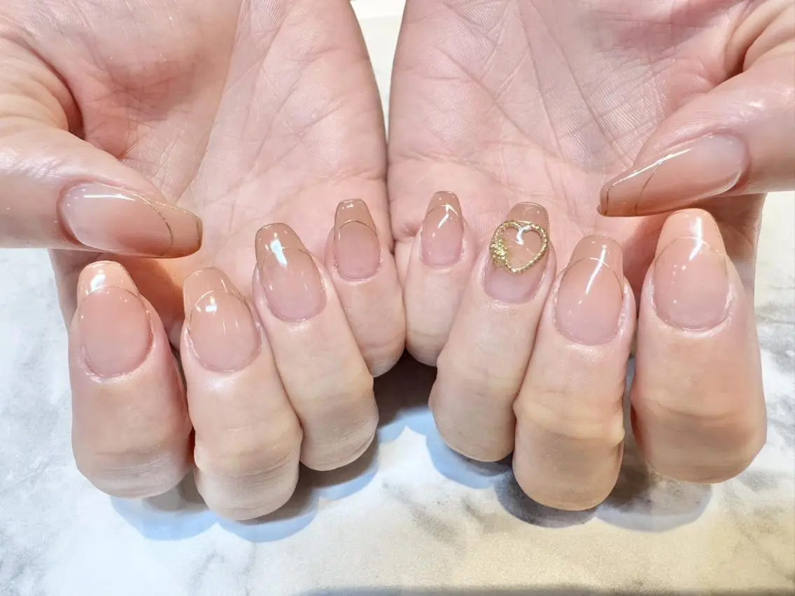 ネイル ハンドネイル 痛ネイル🩶推し活 🤍店長sagawaのネイルデザイン