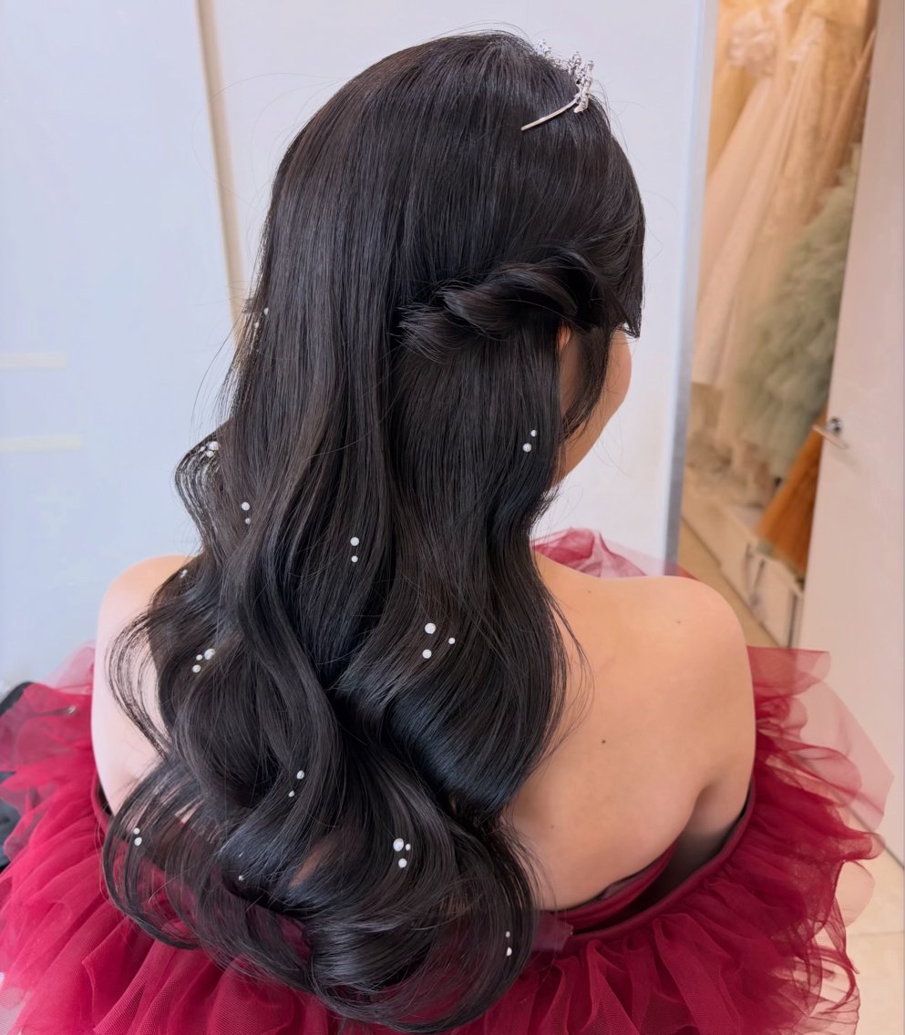 セミロング ヘアセット 【新宿ヘアメイク】 mayuのヘアスタイル