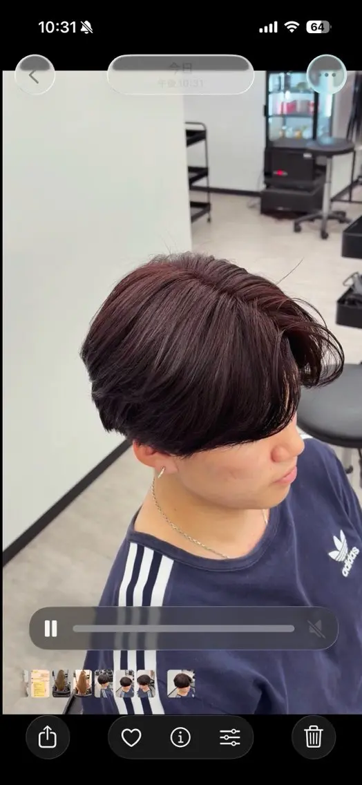 カラー 髙橋 欽春のヘアスタイル