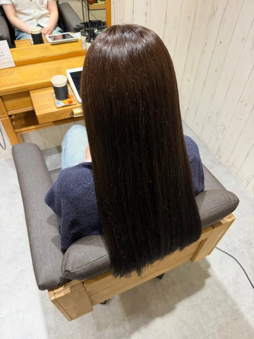 カラー 阿部 楓のヘアスタイル