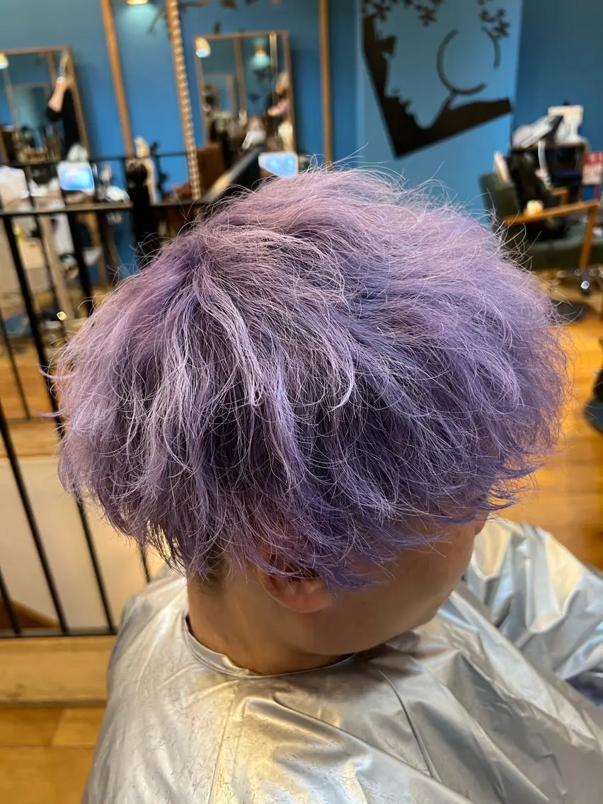 🌈メンズカット＋ブリーチカラー＋プリフィカトリートメント✨の写真