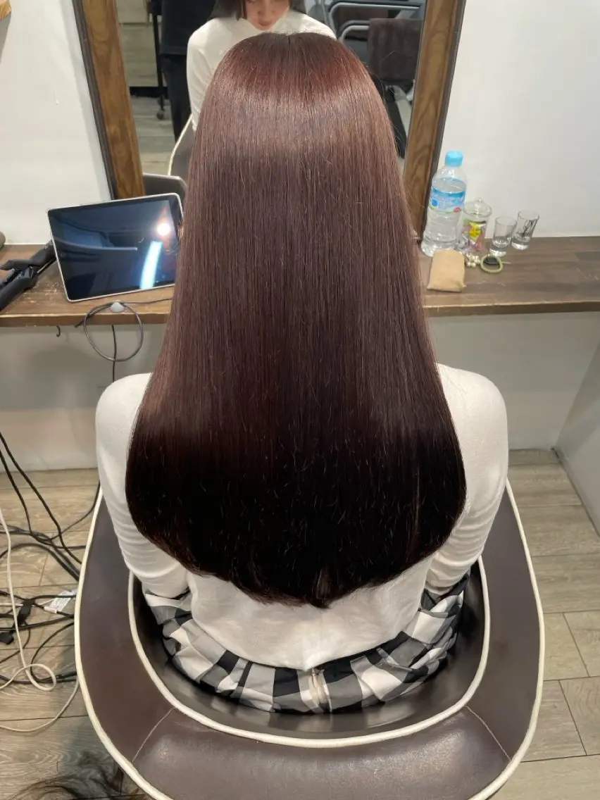 カラー Lowha ageo maiのヘアスタイル