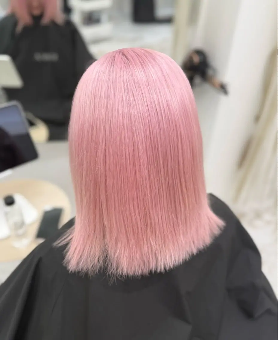 5月クーポン🌸ダブルカラー(全頭ブリーチ+オンカラー+トリートメント)の写真