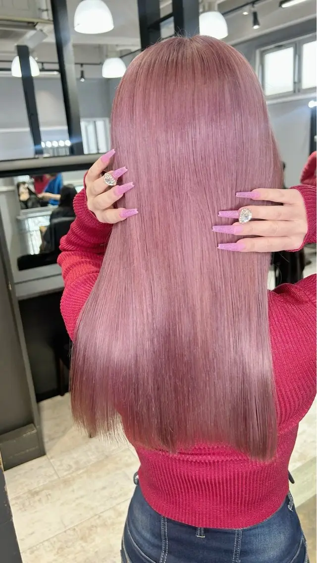 カラー GiseL あいりのヘアスタイル