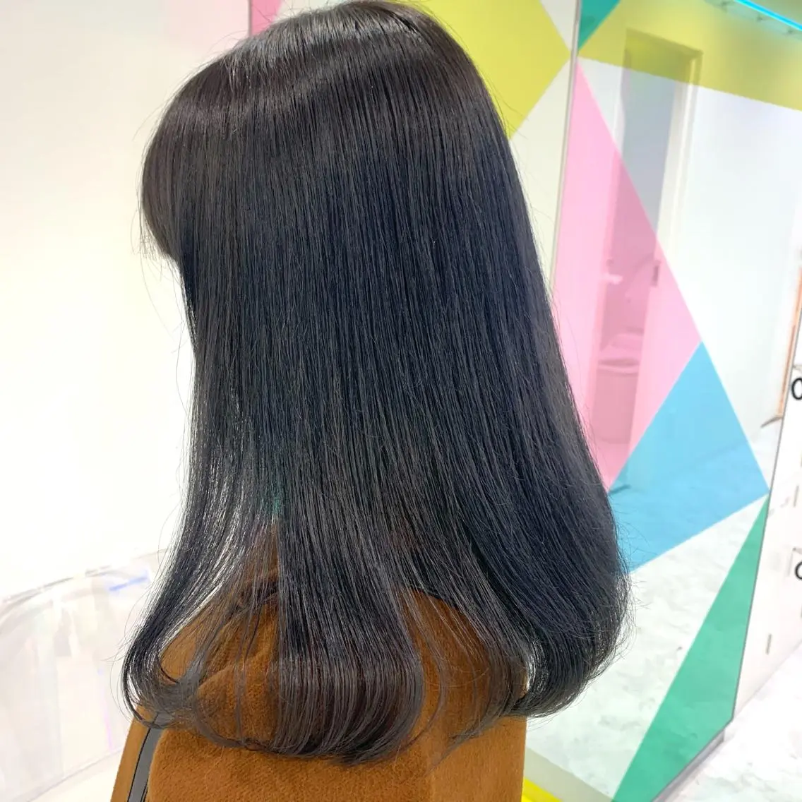 ミディアム カラー ヘアアレンジ 完全💗マンツーマン marinのヘアスタイル