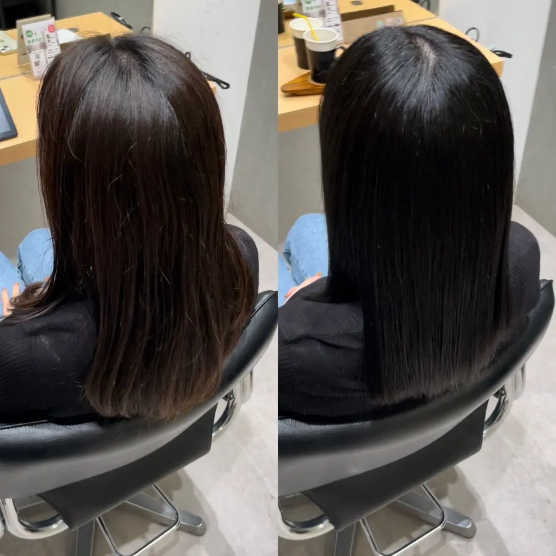 ショート カラー 透明感カラー イルミナカラー トリートメント 髪質改善ヘアケア 艶髪特化/上田のヘアスタイル