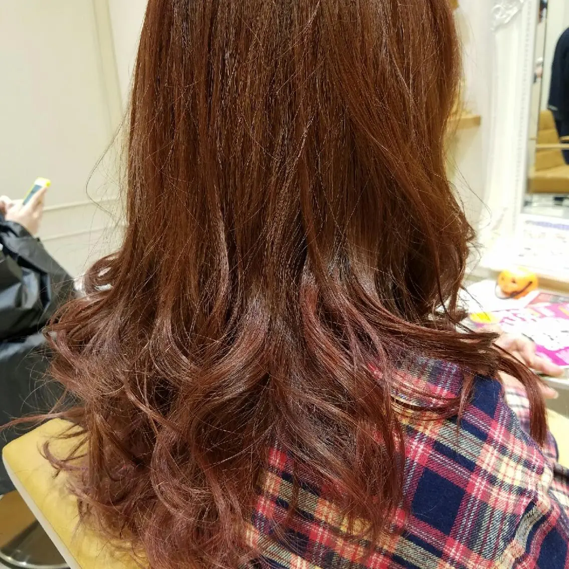 セミロング ロング カラー イルミナカラー ピンクカラー ブリーチ・ハイトーン 特化🎉内山のヘアスタイル