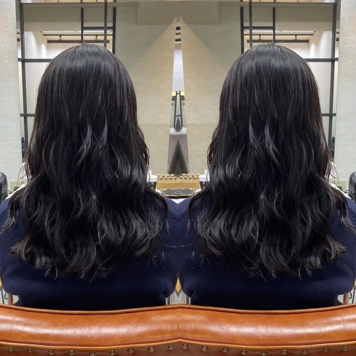 セミロング カラー 透明感カラー 艶カラー吉祥寺🌸 KAZUEのヘアスタイル