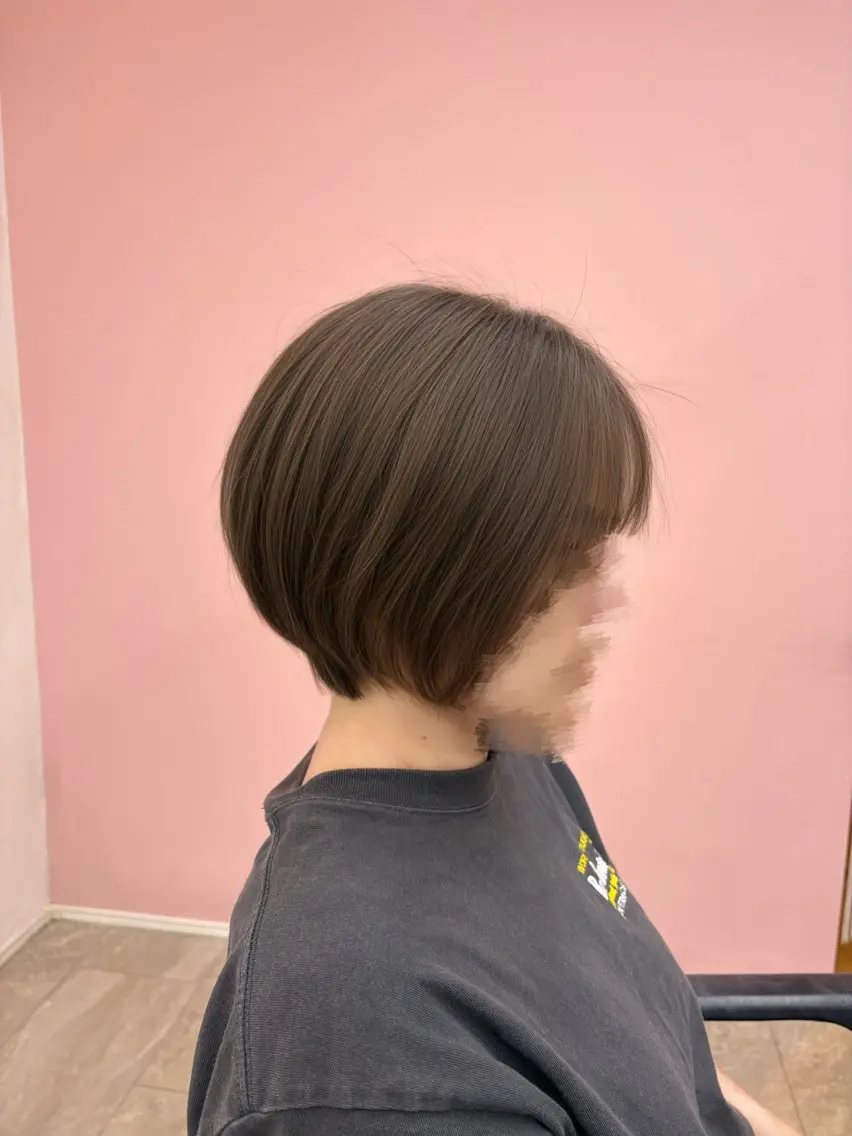 ショート ショートボブ ボブ ショートヘア HASHI AYAKAのヘアスタイル
