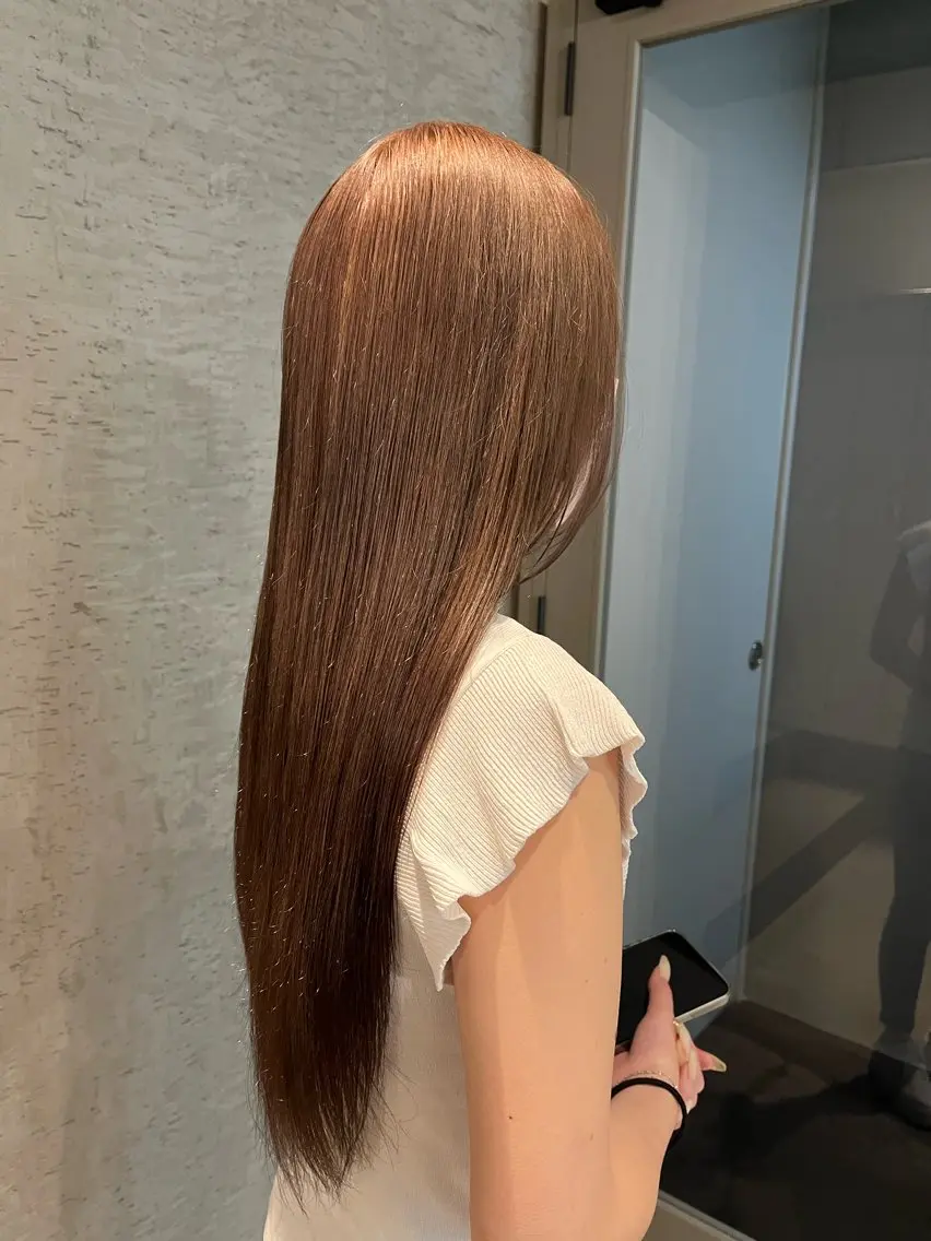 ダブルカラー+トリートメントの写真