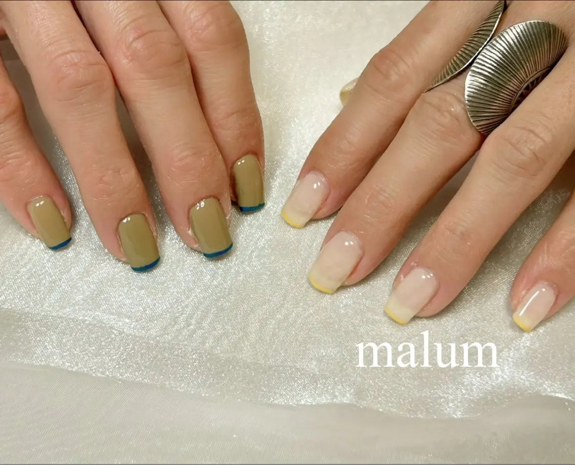 ネイル ハンドネイル malum nailのネイルデザイン