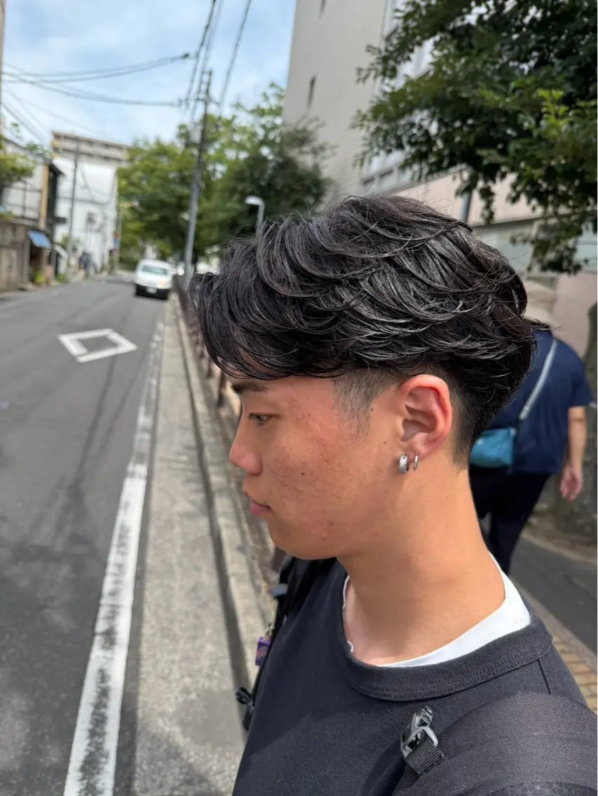 メンズ 安原 愛結羽のヘアスタイル