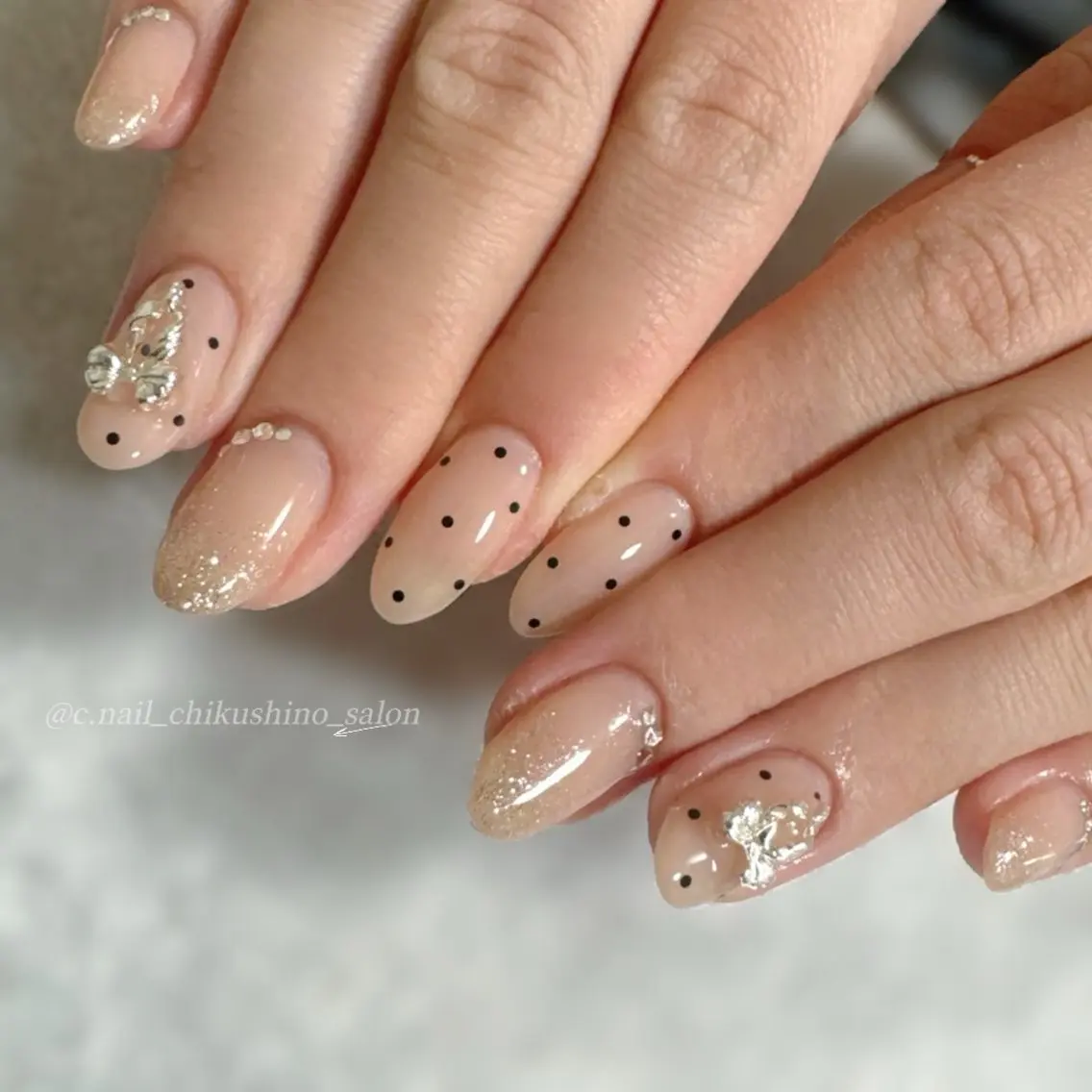 ネイル 持ち込み ハンドネイル C.Nail &Eyeのネイルデザイン