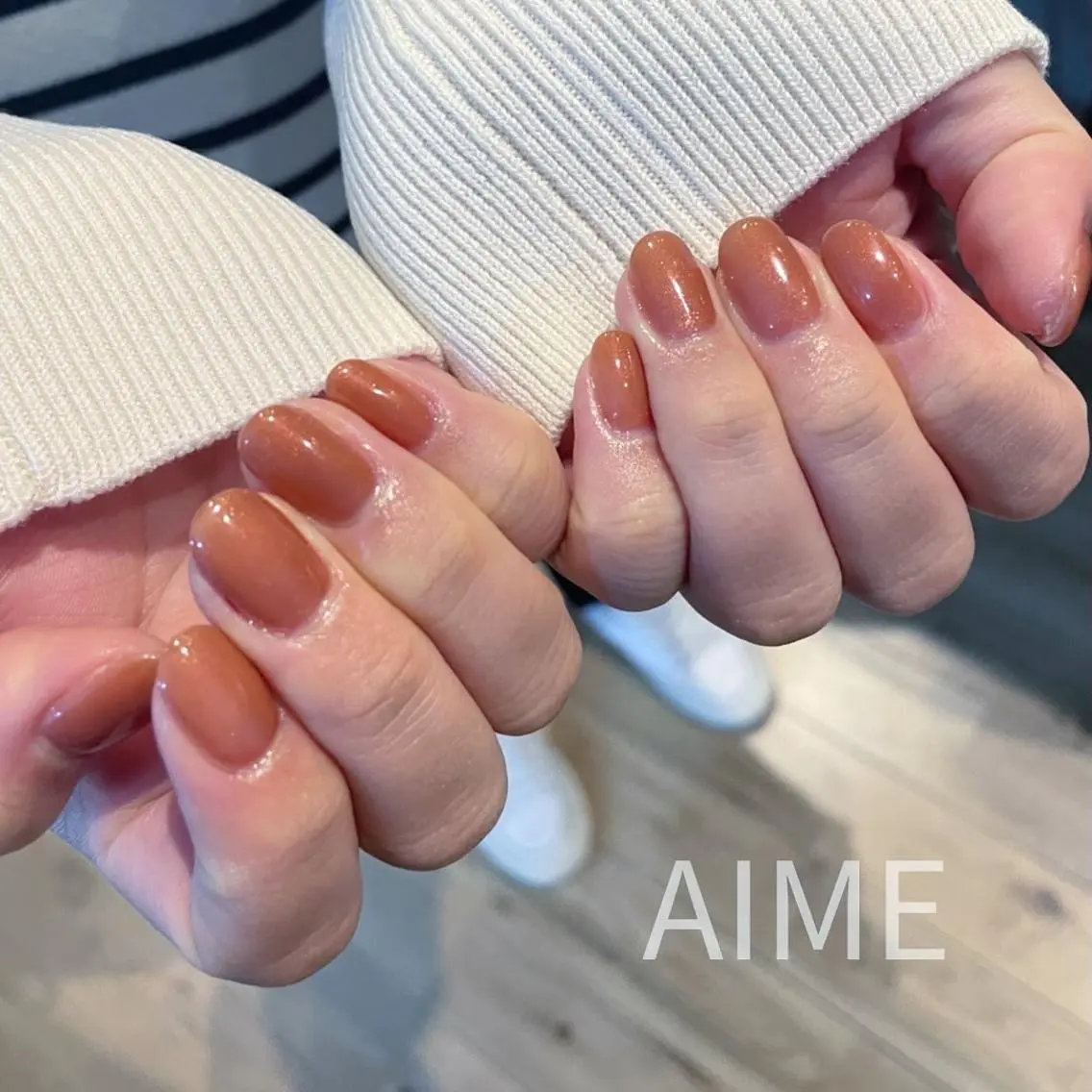 ネイル ハンドネイル AIME (momo)のネイルデザイン