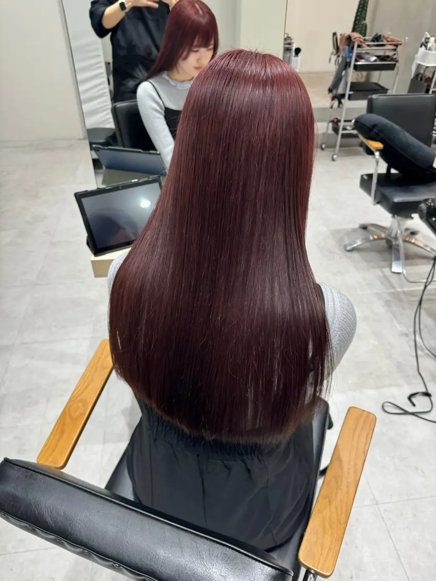 ロング カラー 瀬戸 秀孝のヘアスタイル