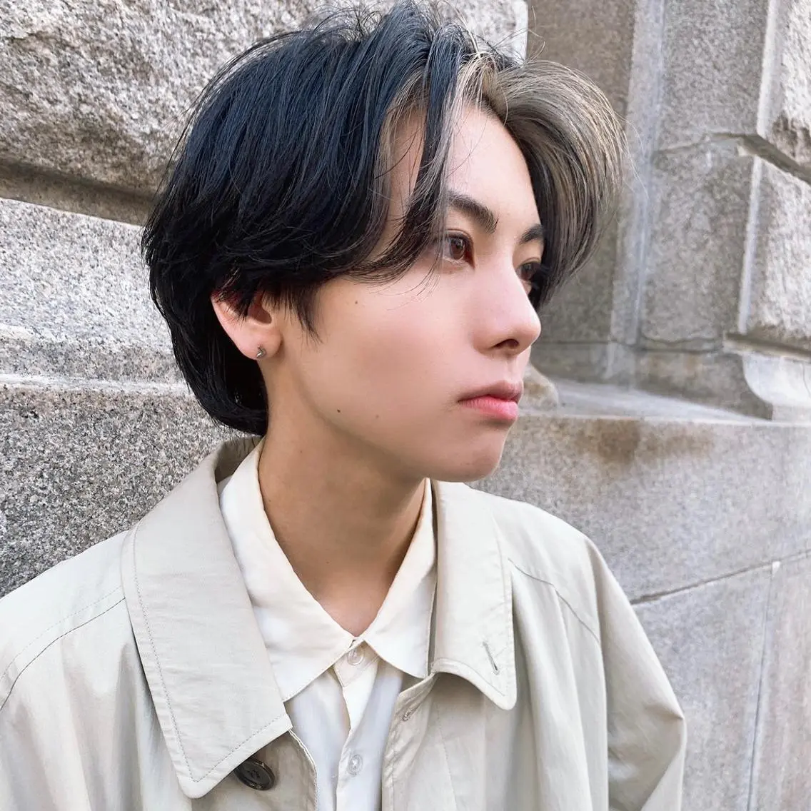 ショート メンズ CLUTCH天王寺 西藤遥河のヘアスタイル