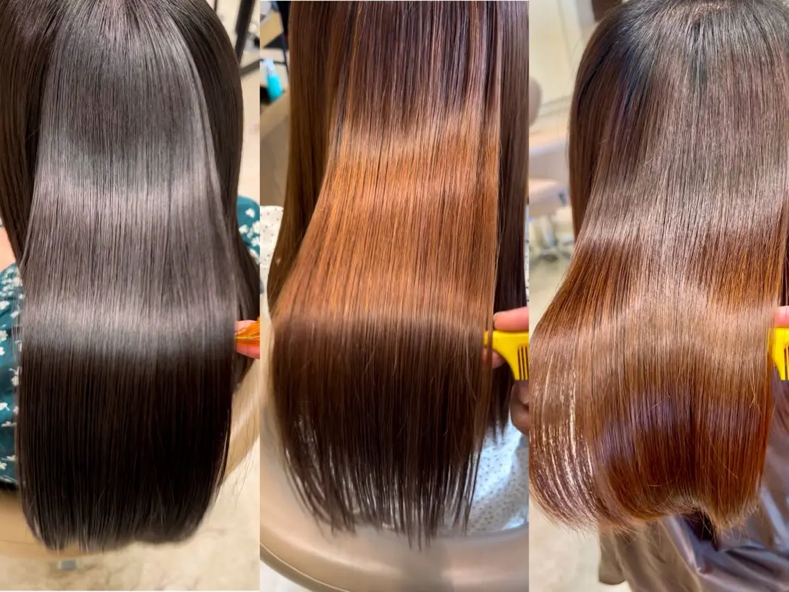 ロング カット 縮毛矯正 トリートメント STYLE 茅ヶ崎店のヘアスタイル