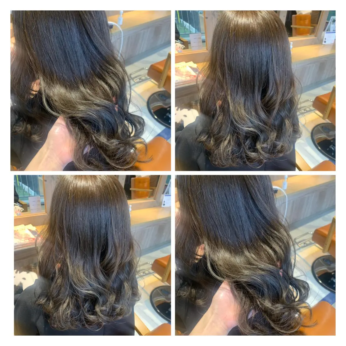ロング カラー カット ヘアカラー トリートメント レイヤーカット×髪質 改善💎HARUKAのヘアスタイル